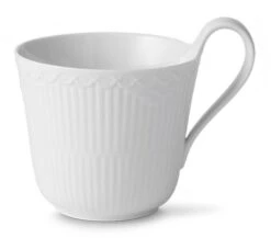 Royal Copenhagen Hvid Halvblonde Højhankskop 33 Cl