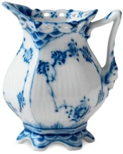 Royal Copenhagen Musselmalet Helblonde Flødekande