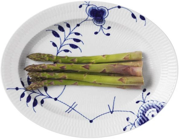 Royal Copenhagen Blå Mega Riflet Fad 30,5 Cm 2 Royal Copenhagen Blå Mega Riflet Fad 30,5 Cm - Billede 2