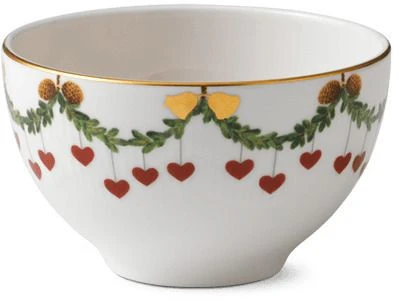 Royal Copenhagen Stjerne Riflet Jul Konfektskål 30 Cl 1 Royal Copenhagen Stjerne Riflet Jul Konfektskål 30 Cl