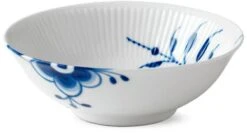 Royal Copenhagen Blå Mega Riflet Portionsskål 35 Cl