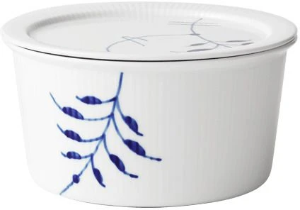 Royal Copenhagen Blå Mega Riflet Skål M. Låg 100 Cl 2 Royal Copenhagen Blå Mega Riflet Skål M. Låg 100 Cl - Billede 2