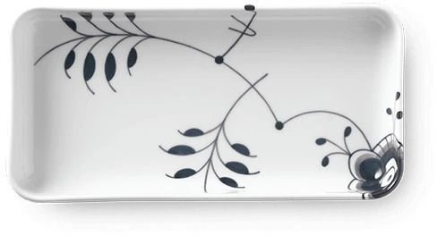 Royal Copenhagen Sort Mega Riflet Fad 24 Cm 1 Royal Copenhagen Sort Mega Riflet Fad 24 Cm