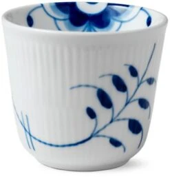 Royal Copenhagen Blå Mega Riflet Termokop 26 Cl