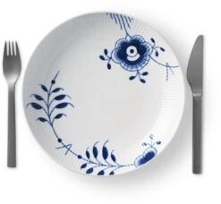 Royal Copenhagen Blå Mega Moderne Tallerken 25 Cm -Royal Copenhagen RC1063