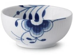 Royal Copenhagen Blå Mega Riflet Skål 24 Cl