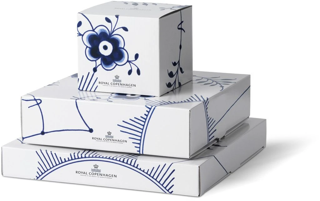 Royal Copenhagen Blå Mega Riflet Termokop 29 Cl 4 Royal Copenhagen Blå Mega Riflet Termokop 29 Cl - Billede 4