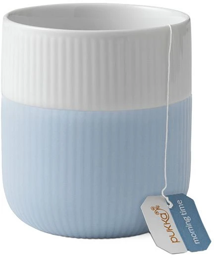 Royal Copenhagen Riflet Contrast Krus 33 Cl, Dueblå 2 Royal Copenhagen Riflet Contrast Krus 33 Cl, Dueblå - Billede 2