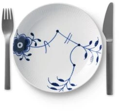 Royal Copenhagen Blå Mega Moderne Tallerken 20 Cm -Royal Copenhagen RC1108