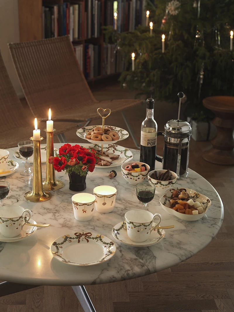 Royal Copenhagen Stjerne Riflet Jul Fad 17,5 Cm 4 Royal Copenhagen Stjerne Riflet Jul Fad 17,5 Cm - Billede 4